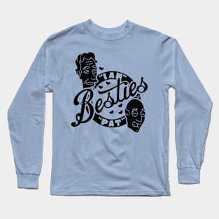 Besties Pat and Ian by Tai's Tees Long Sleeve T-Shirt